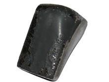 Zinc alloy pinball machine part, before plating